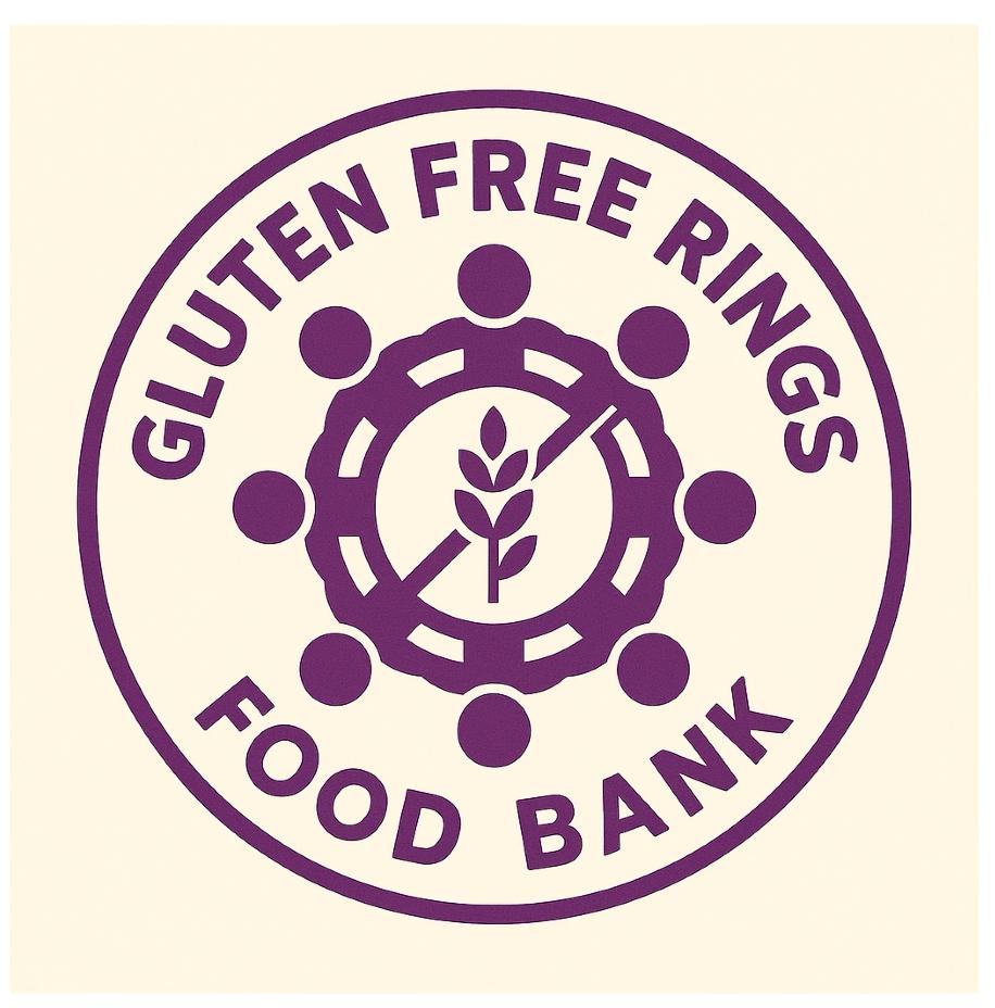 Gluten-Free Rings Food Bank Logo